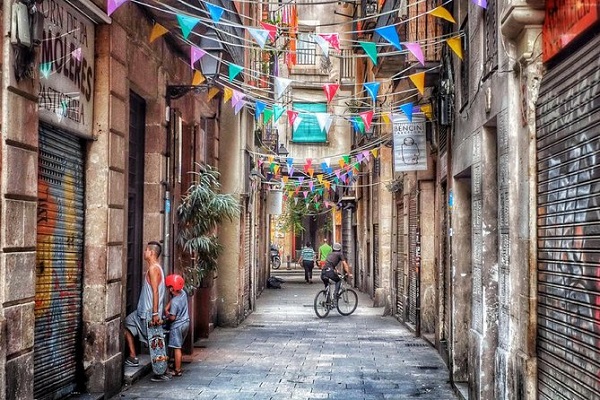 visite guidee français barcelone el born